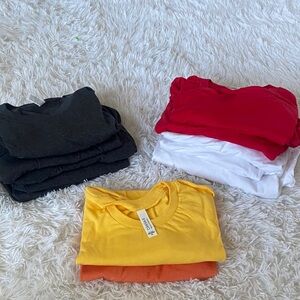 Bundle of 12 blank Bella Canvas shirts - XS